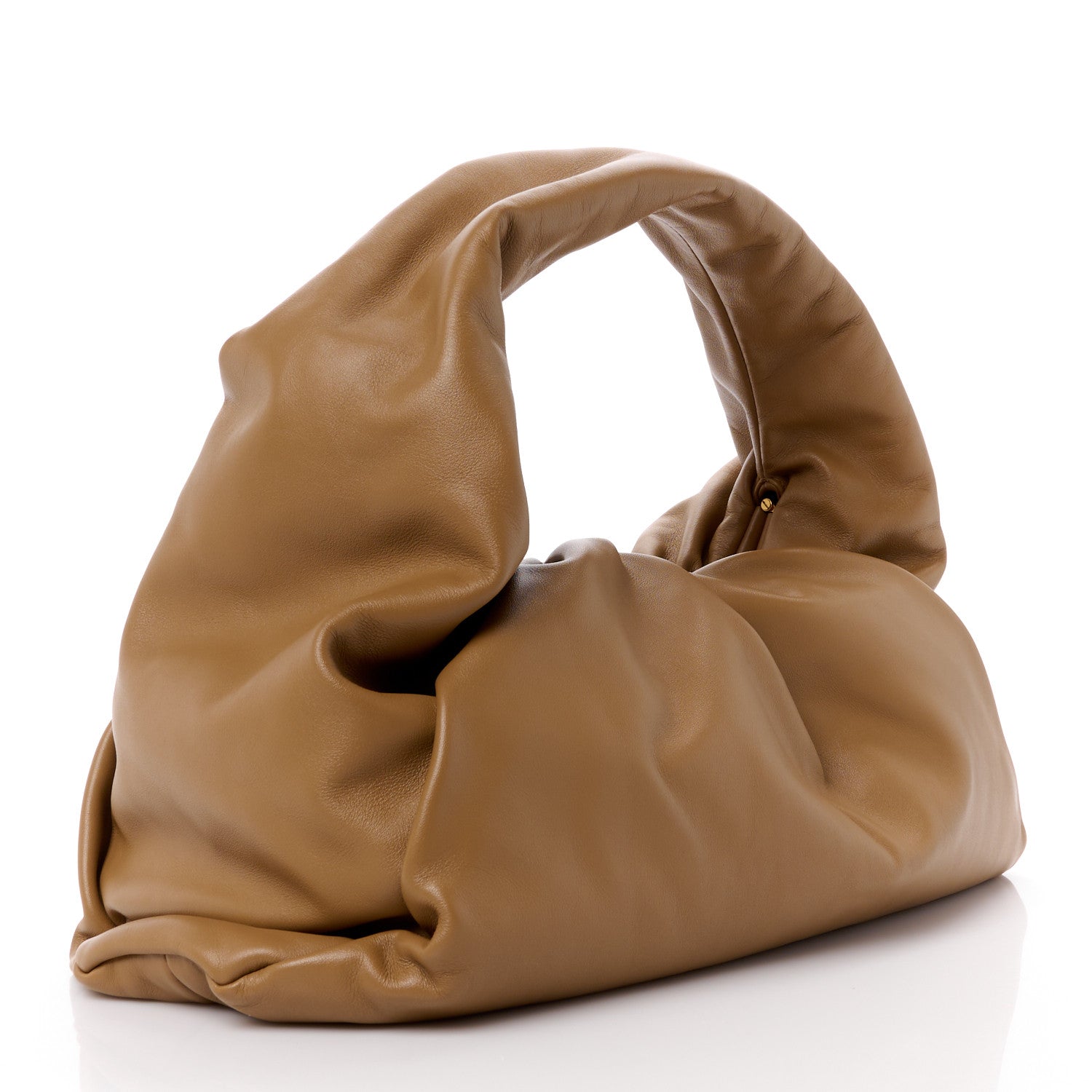 Bottega Veneta Smooth Butter Calfskin Small The Shoulder Pouch Cammello 3 of 11