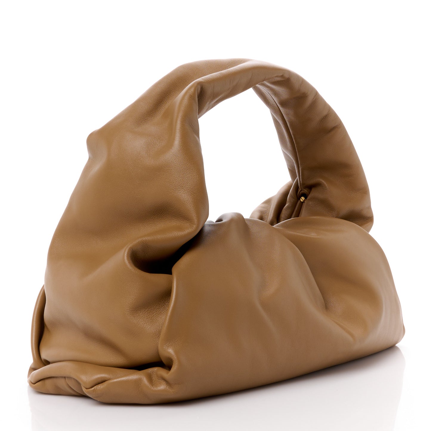 Smooth Butter Calfskin Small The Shoulder Pouch Cammello