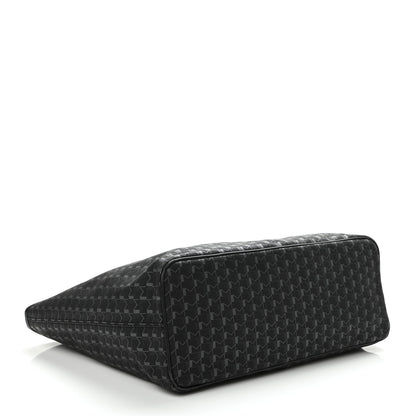 Moynat Calfskin Canvas 1920 M Monogram MM Tote Black Multicolor 4 of 9