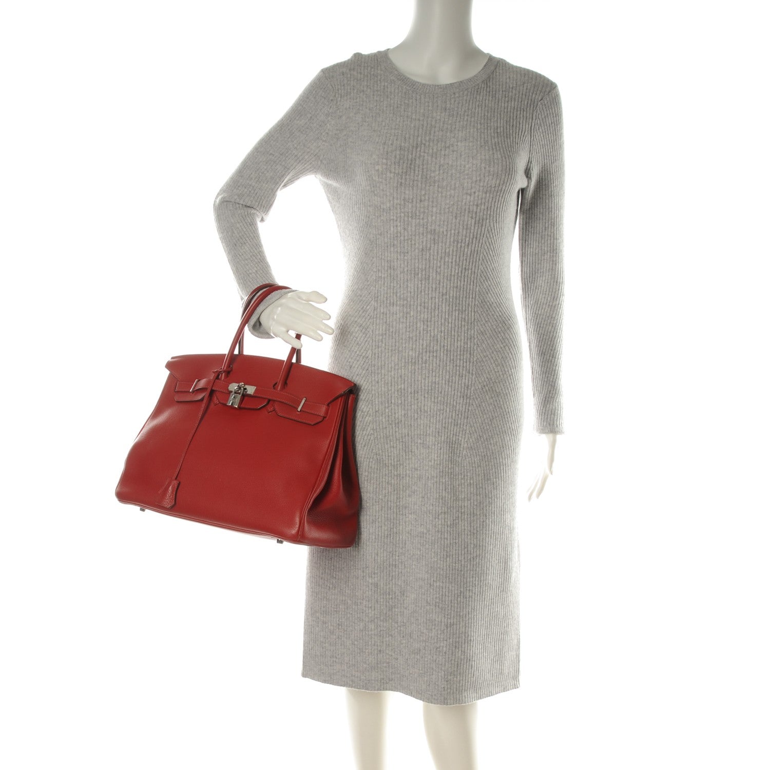 Hermes Togo Birkin 35 Rouge Garance 2 of 25
