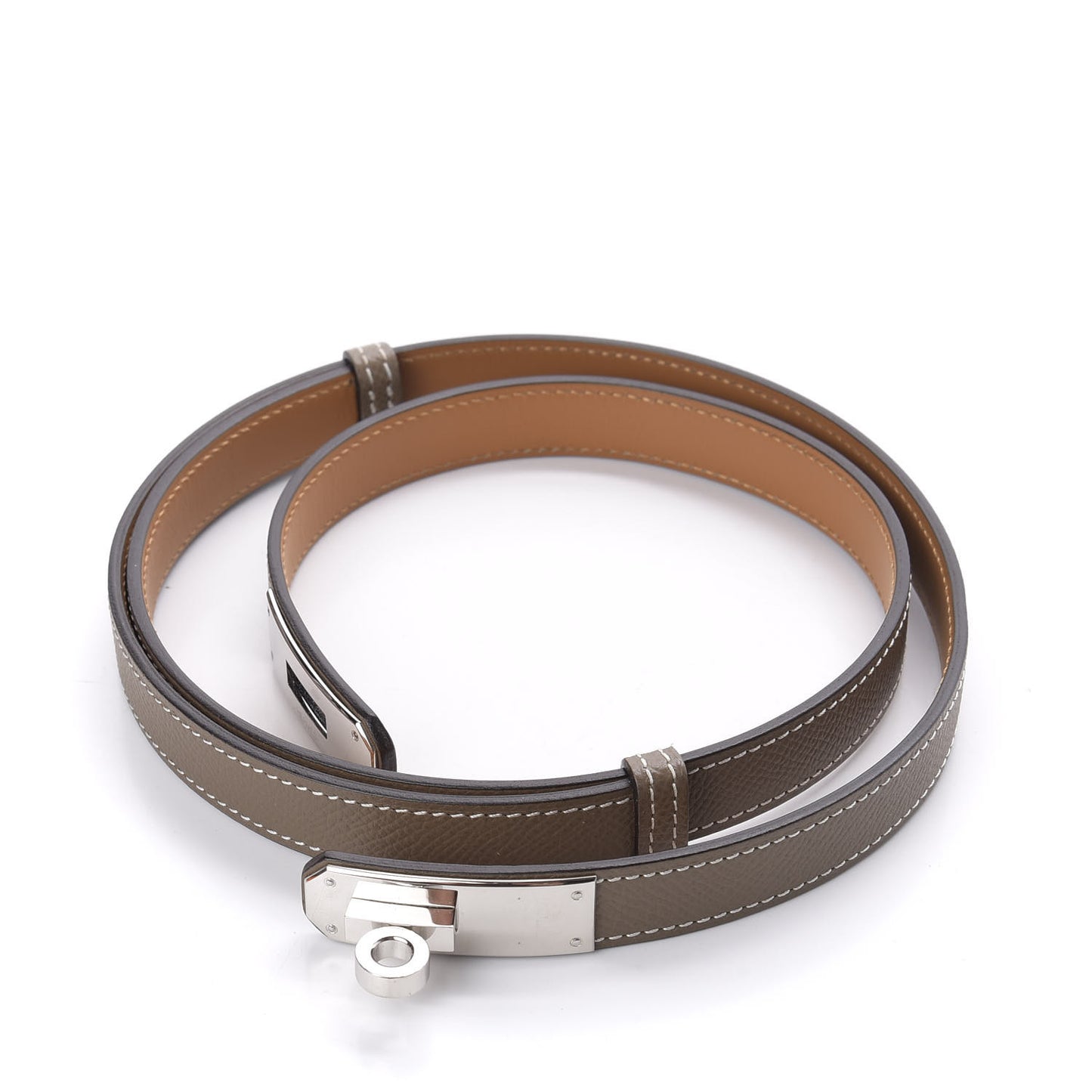 Epsom Kelly Belt Etoupe