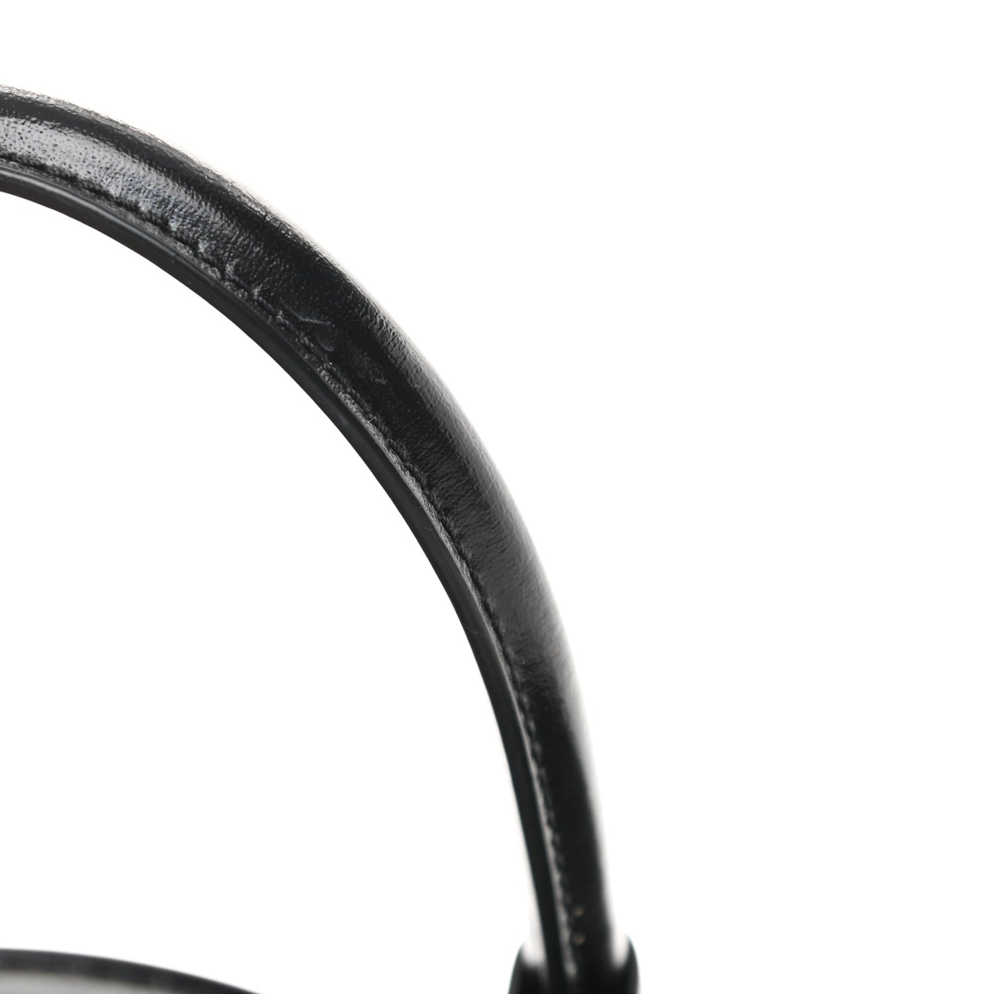 Shiny Lord Calfskin Mini Antigona Black