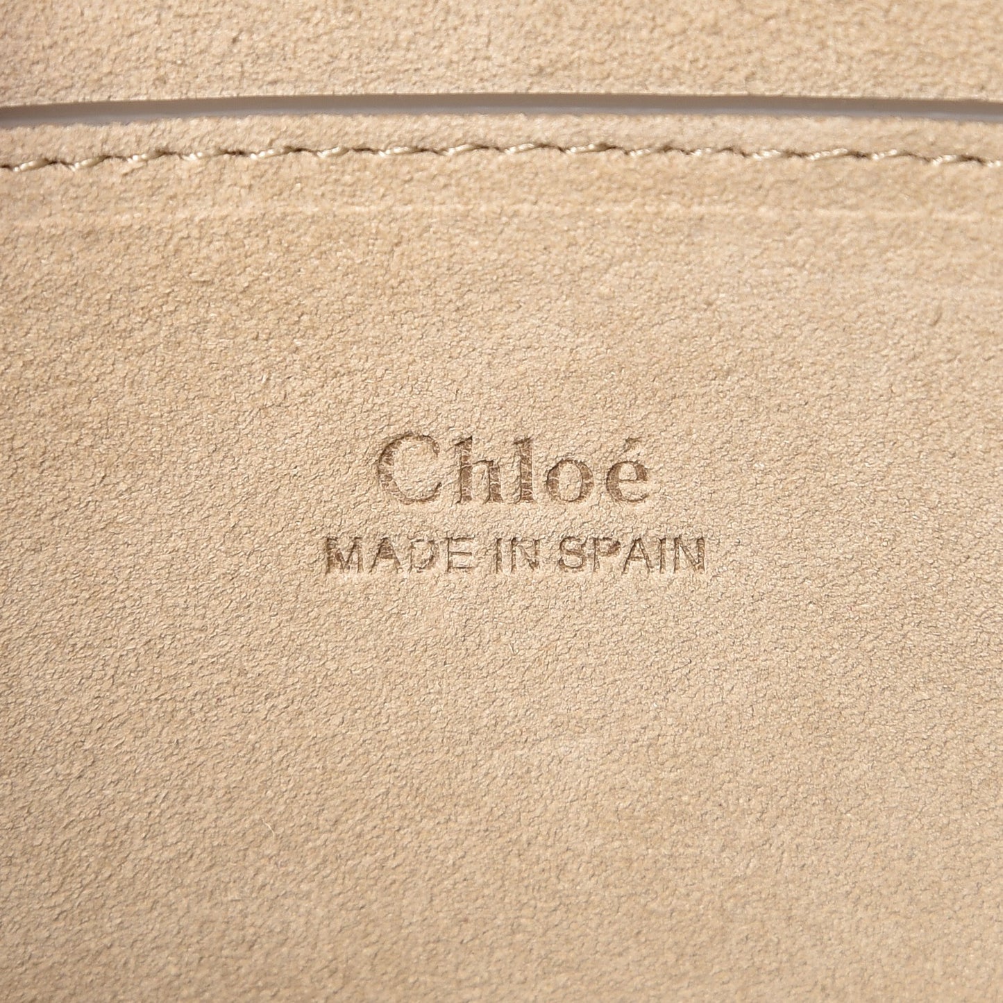 Suede Calfskin Small Faye Shoulder Bag Tobacco