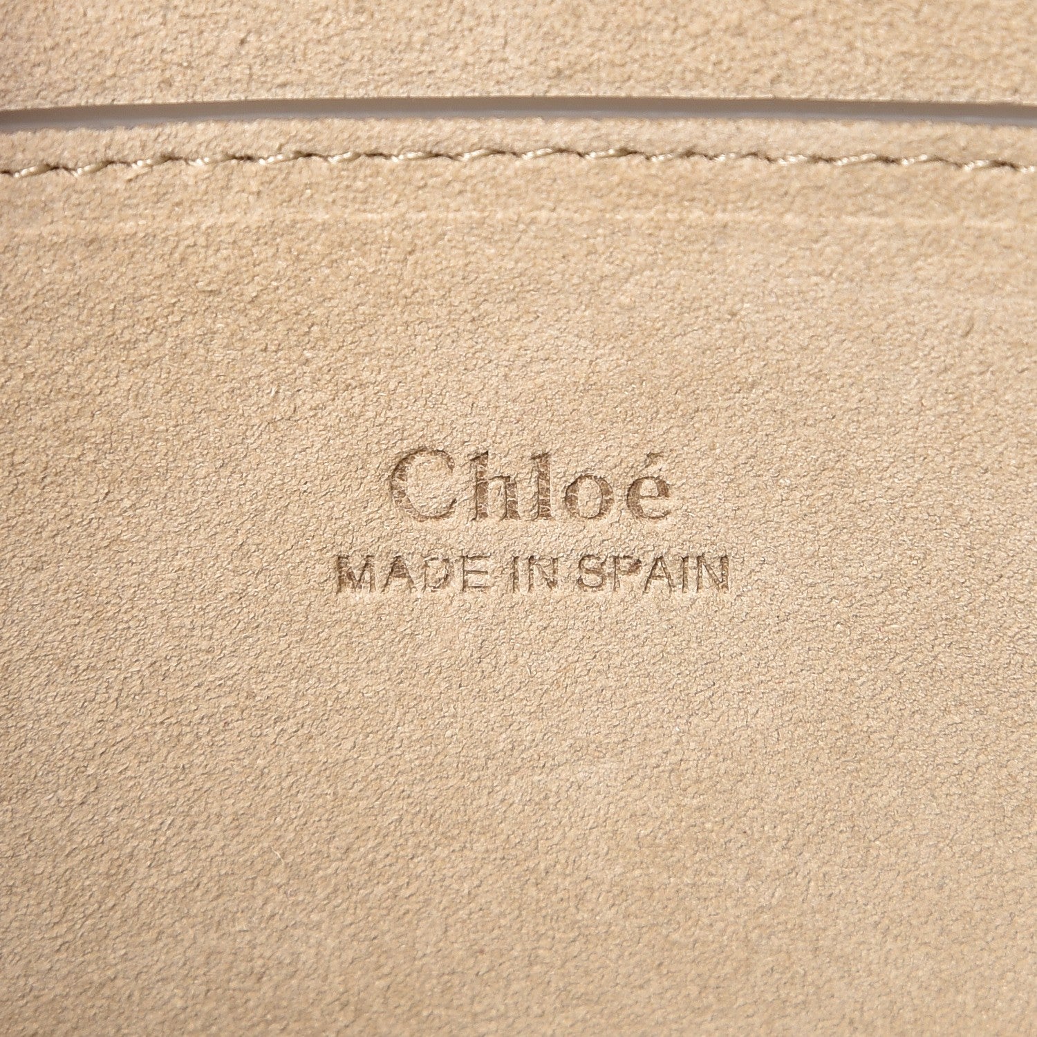 Chloe Suede Calfskin Small Faye Shoulder Bag Tobacco 7 of 7