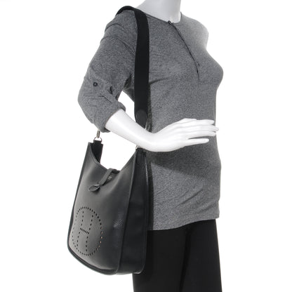 Hermes Taurillon Clemence Evelyne GM Black 2 of 7