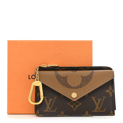 Louis Vuitton Reverse Monogram Recto Verso Card Holder Brown 14 of 14