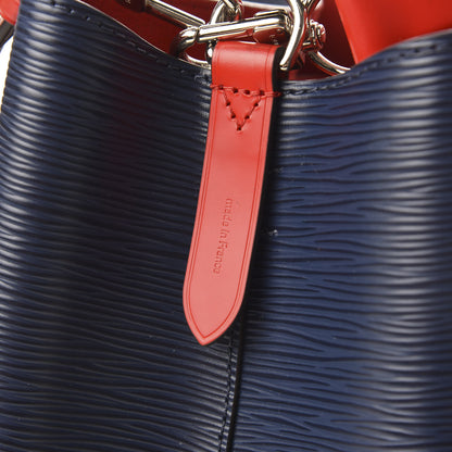 Louis Vuitton Epi Neonoe Indigo Coquelicot 9 of 10