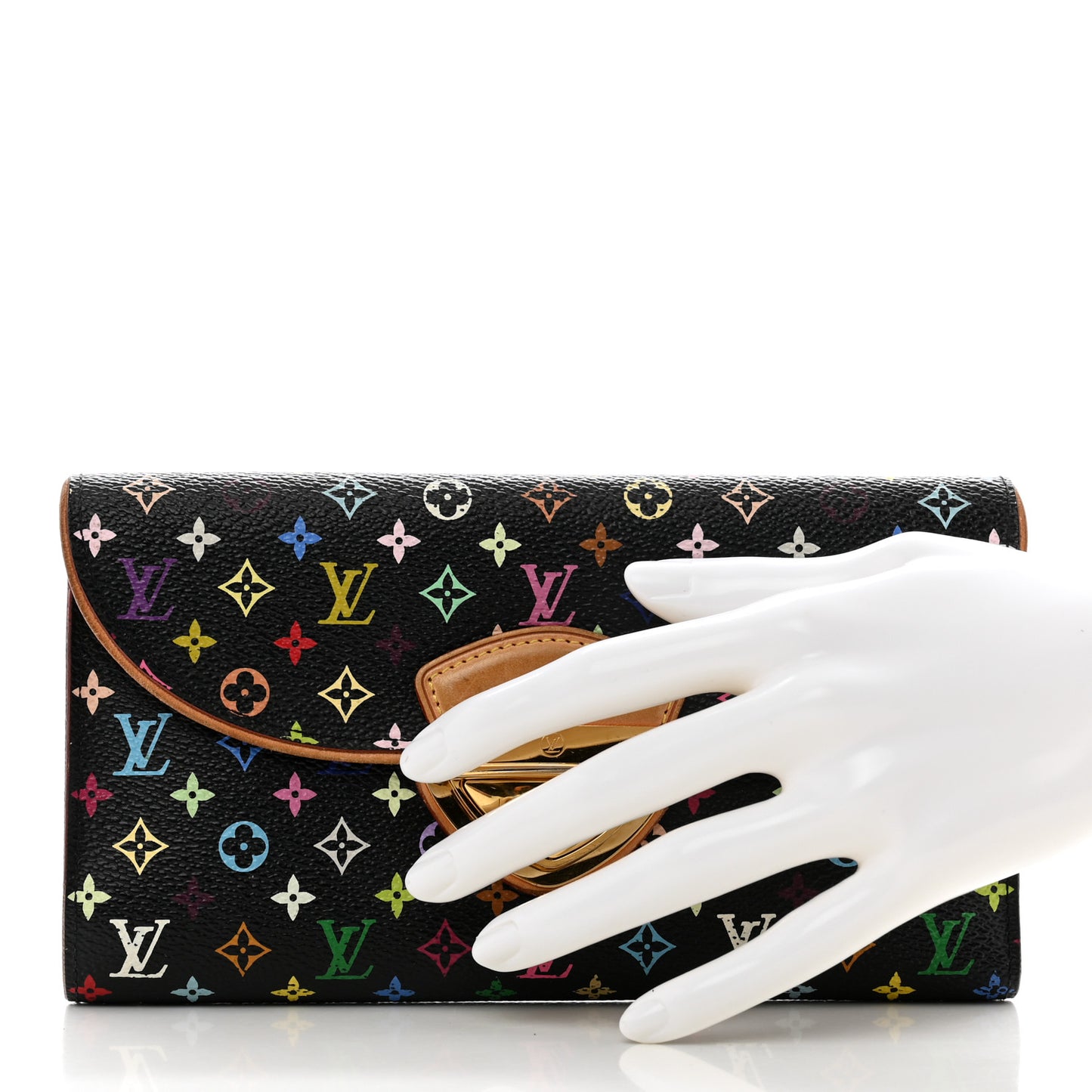 Monogram Multicolor Eugenie Wallet Black Grenade