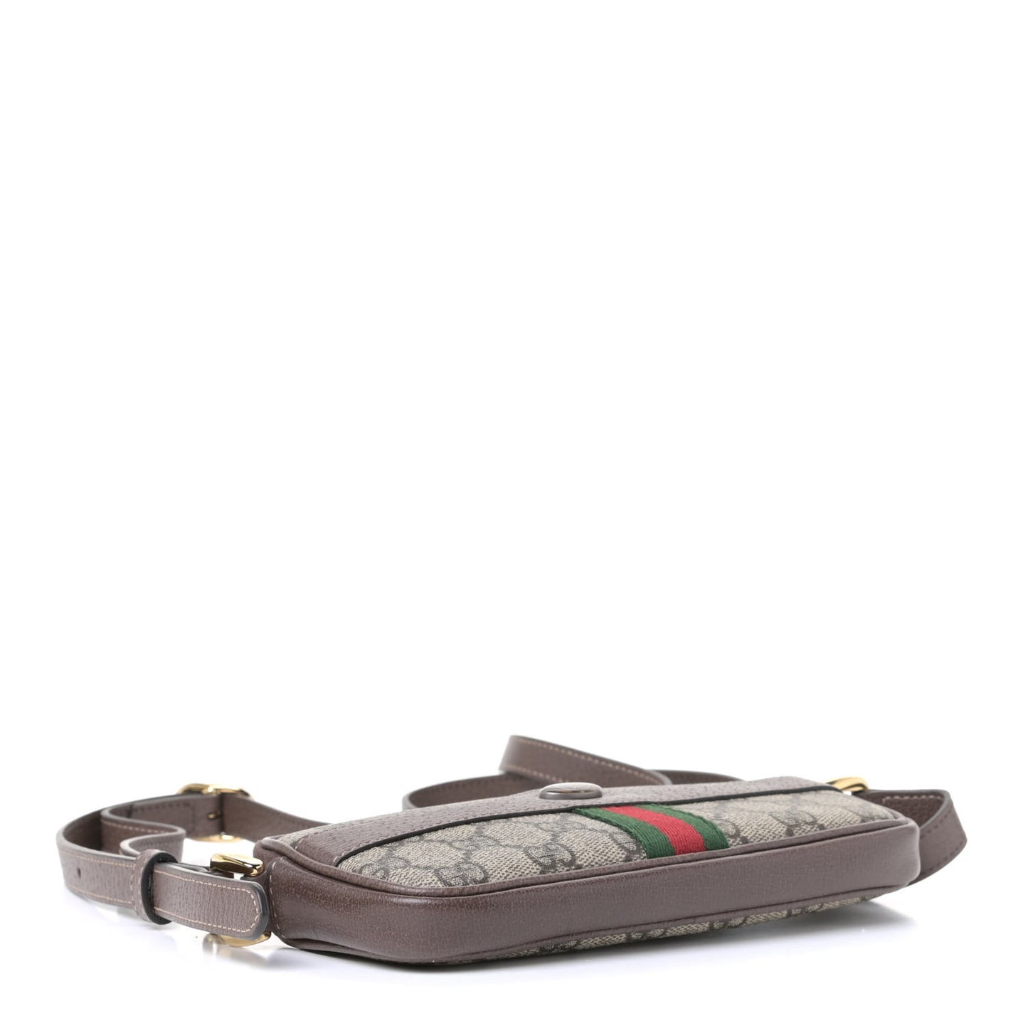 GG Supreme Monogram Web Mini Ophidia GG Bag Brown