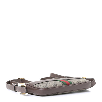 Gucci GG Supreme Monogram Web Mini Ophidia GG Bag Brown 3 of 4