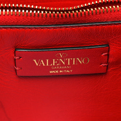 Valentino Garavani Calfskin Large Vlogo Tote Black 6 of 10