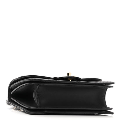 Chanel Calfskin Quilted Small Top Handle Flap Black 4 of 11