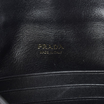 Prada Vitello Move Envelope Wallet Black 5 of 6