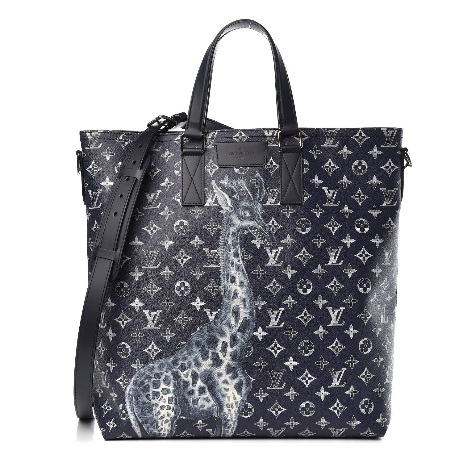 Louis Vuitton Savane Monogram Chapman Atlas Tote Ink 1 of 10