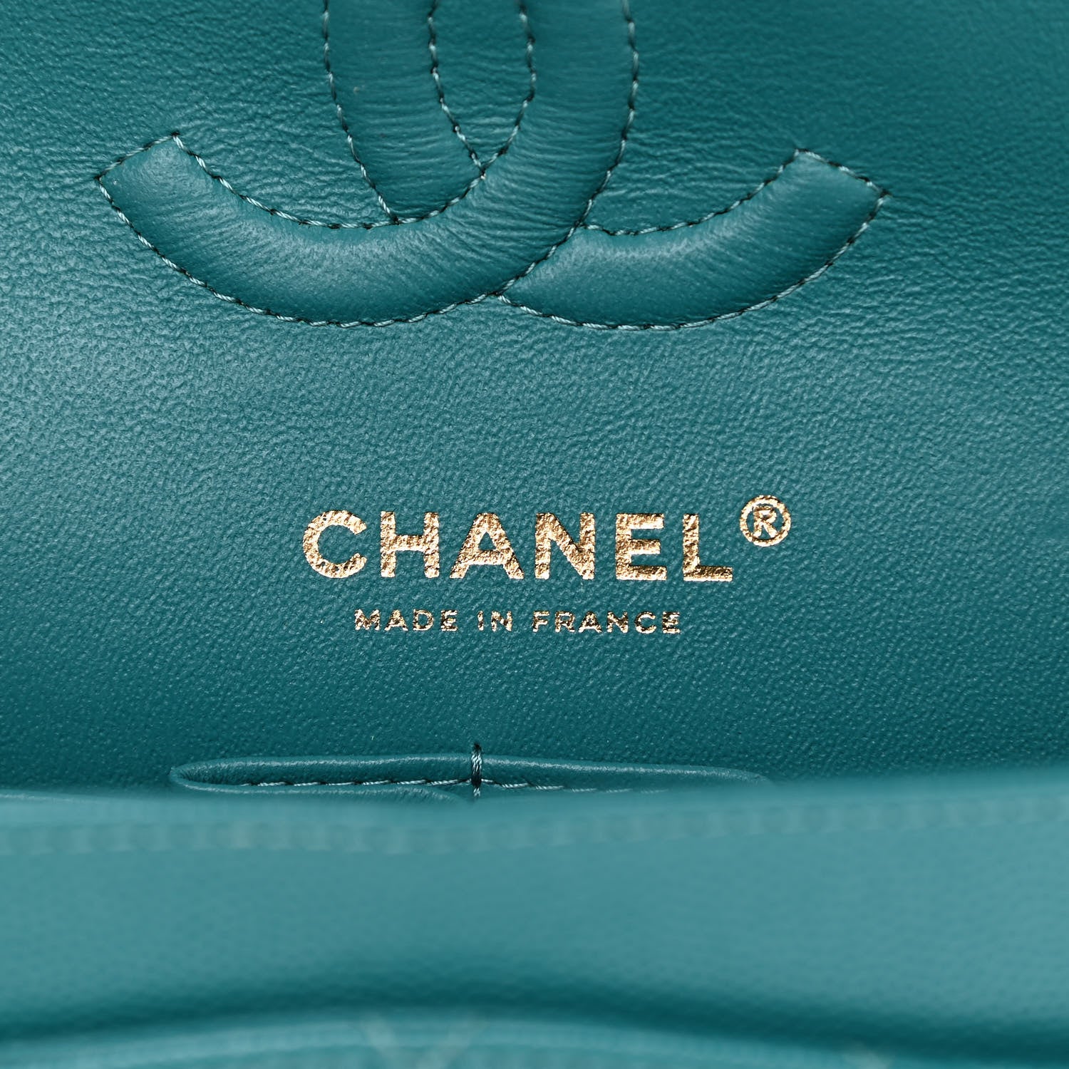 Chanel Caviar Quilted Small Double Flap Green 5 of 12