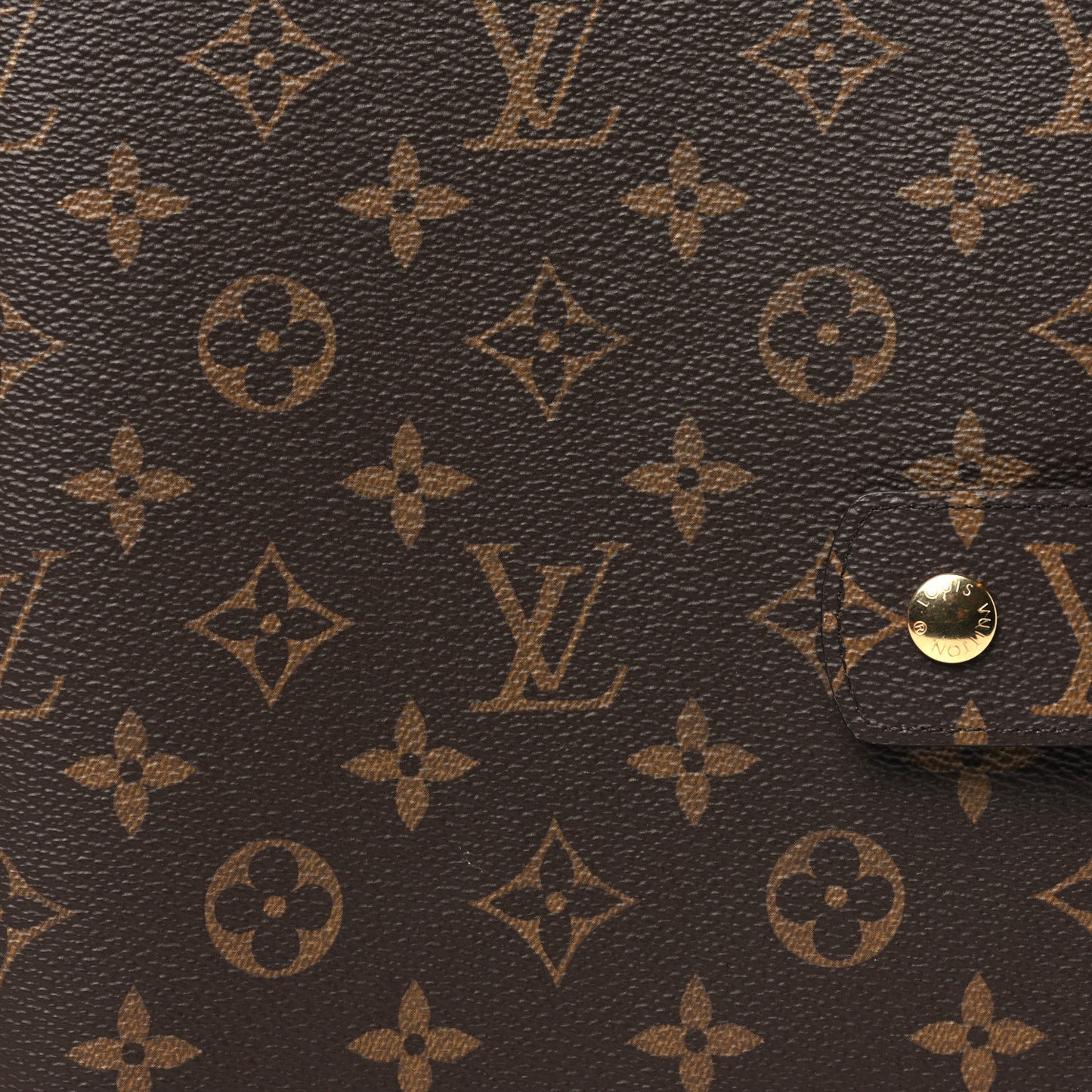 Monogram Large Ring Agenda Cover