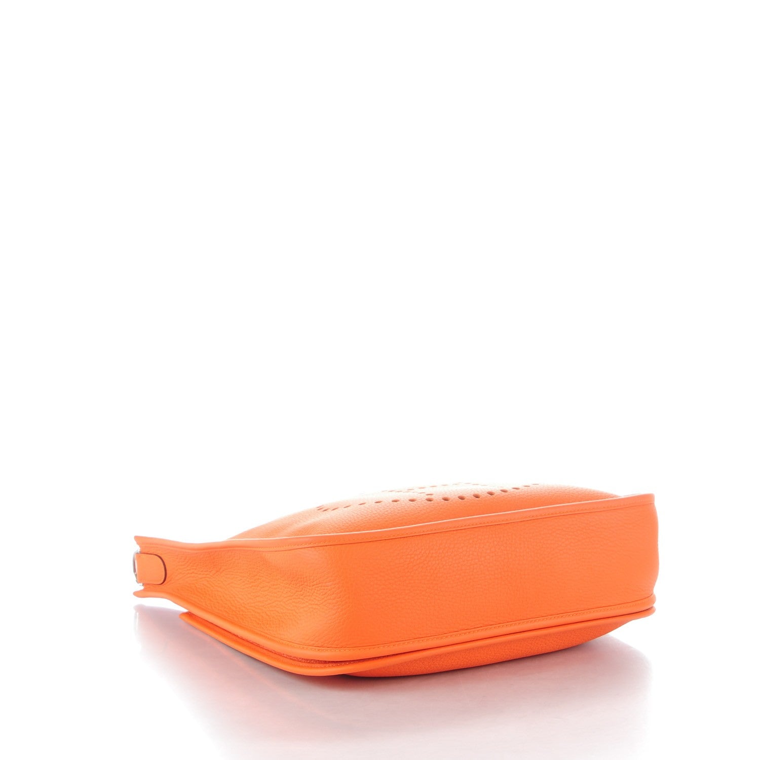 Hermes Taurillon Clemence Evelyne III GM Orange 4 of 7
