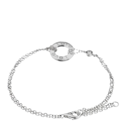 Cartier 18K White Gold Diamond LOVE Bracelet 2 of 3