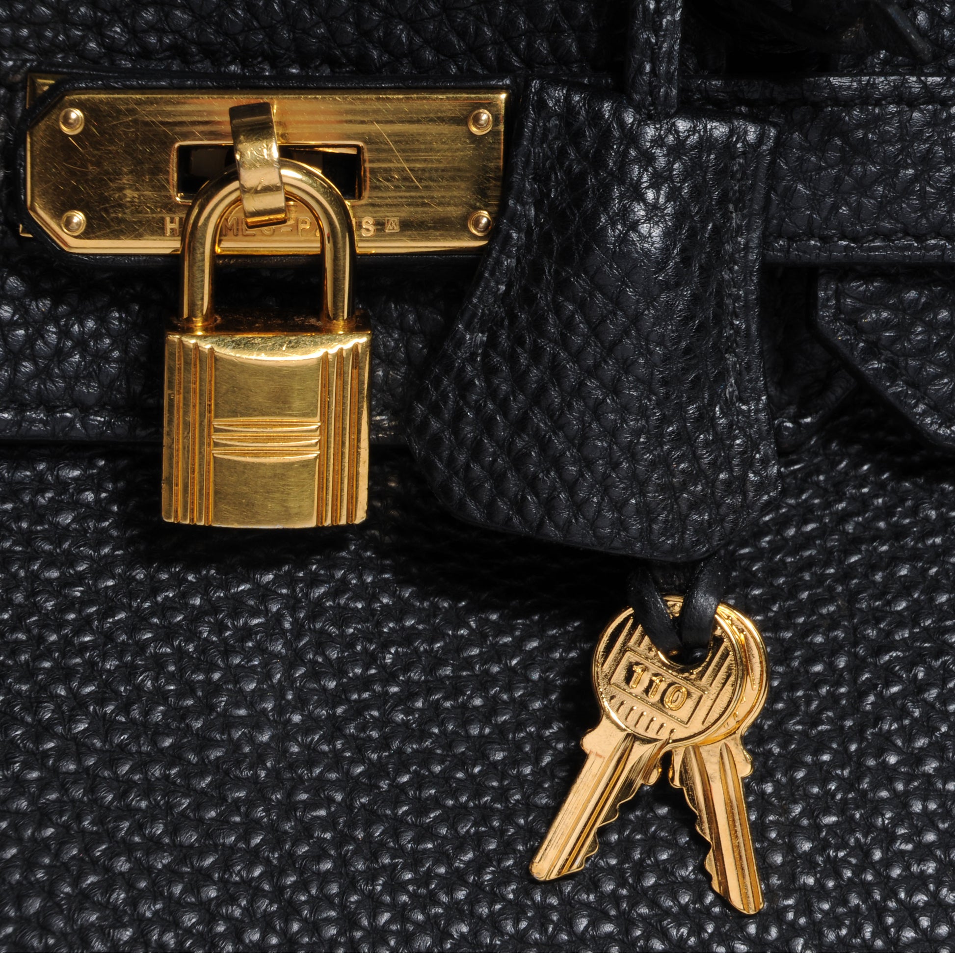 Hermes Togo Birkin 35 Black 9 of 9