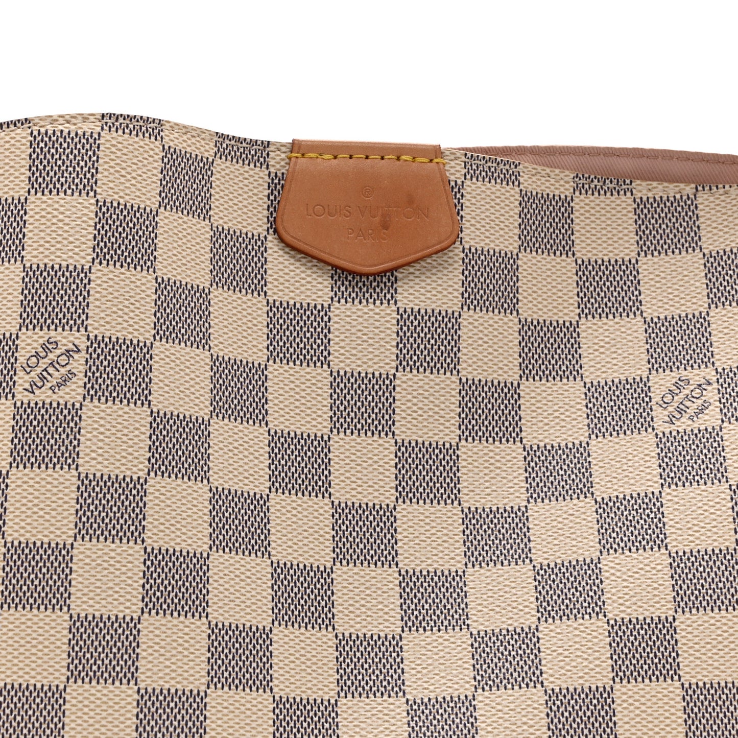 Damier Azur Graceful PM Rose Ballerine