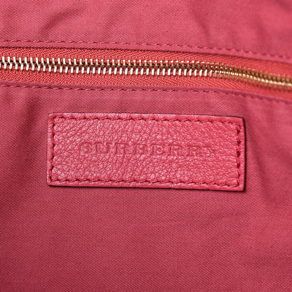 Burberry Haymarket Check Small Knots Canterbury Tote Pink 6 of 11
