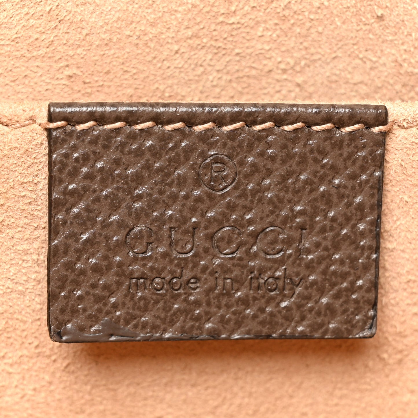 GG Supreme Monogram Small Ophidia Tote Bag Brown