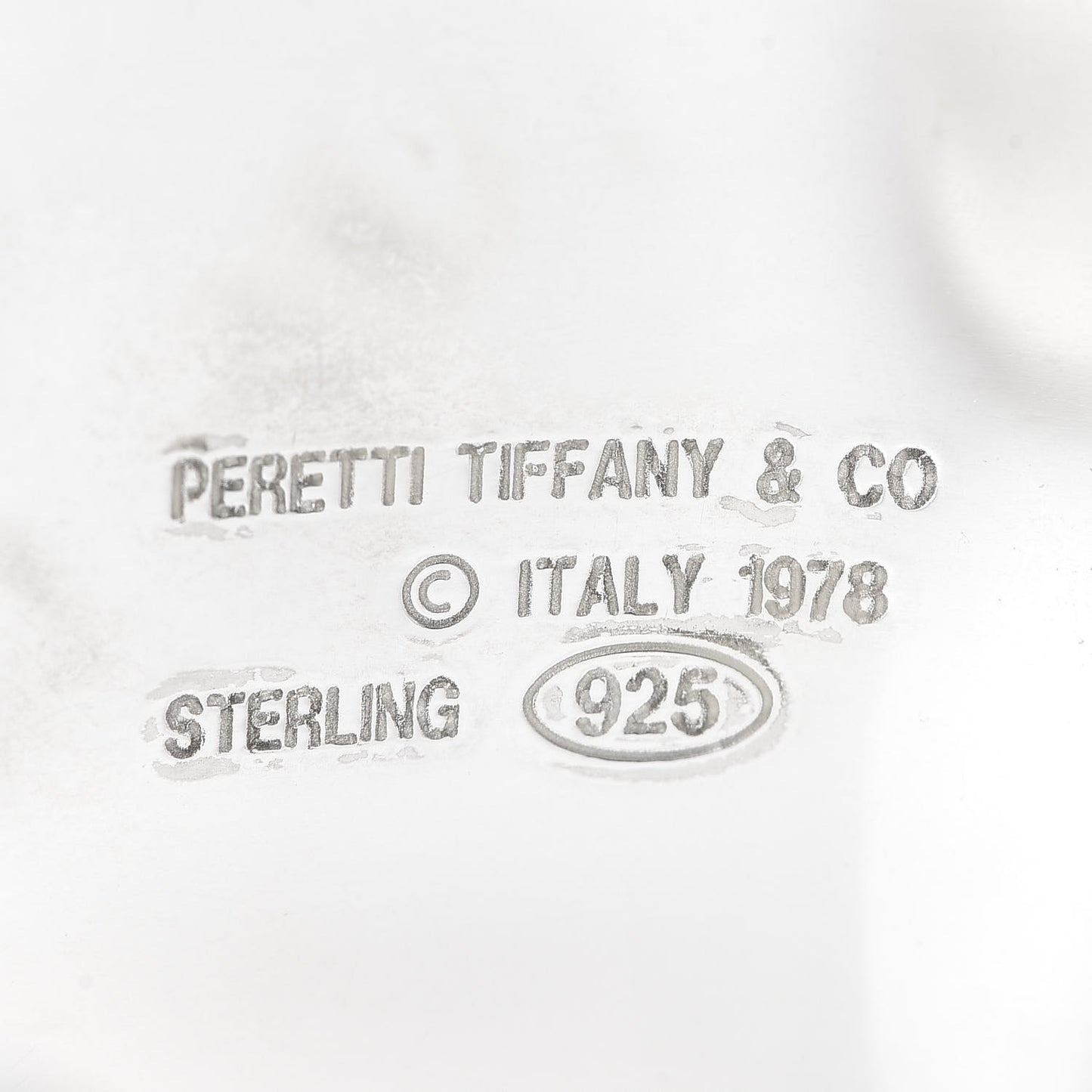 Sterling Silver Small Elsa Peretti Right Wrist Bone Cuff Bracelet