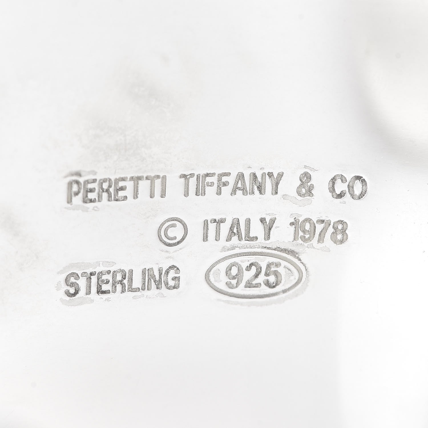 Tiffany Sterling Silver Small Elsa Peretti Right Wrist Bone Cuff Bracelet 5 of 5