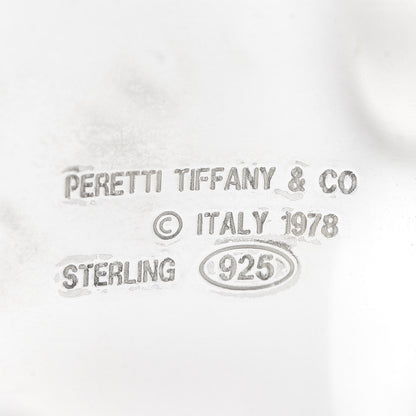 Tiffany Sterling Silver Small Elsa Peretti Right Wrist Bone Cuff Bracelet 5 of 5