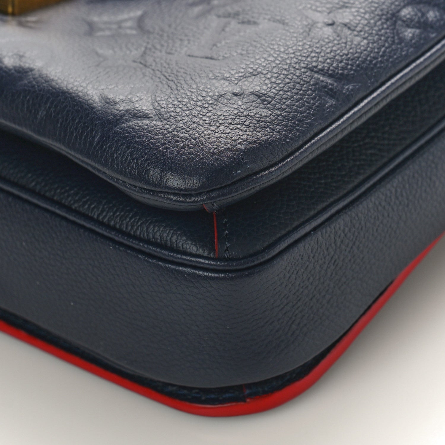 Louis Vuitton Empreinte Pochette Metis Marine Rouge 9 of 9
