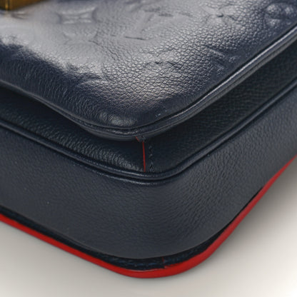 Louis Vuitton Empreinte Pochette Metis Marine Rouge 9 of 9