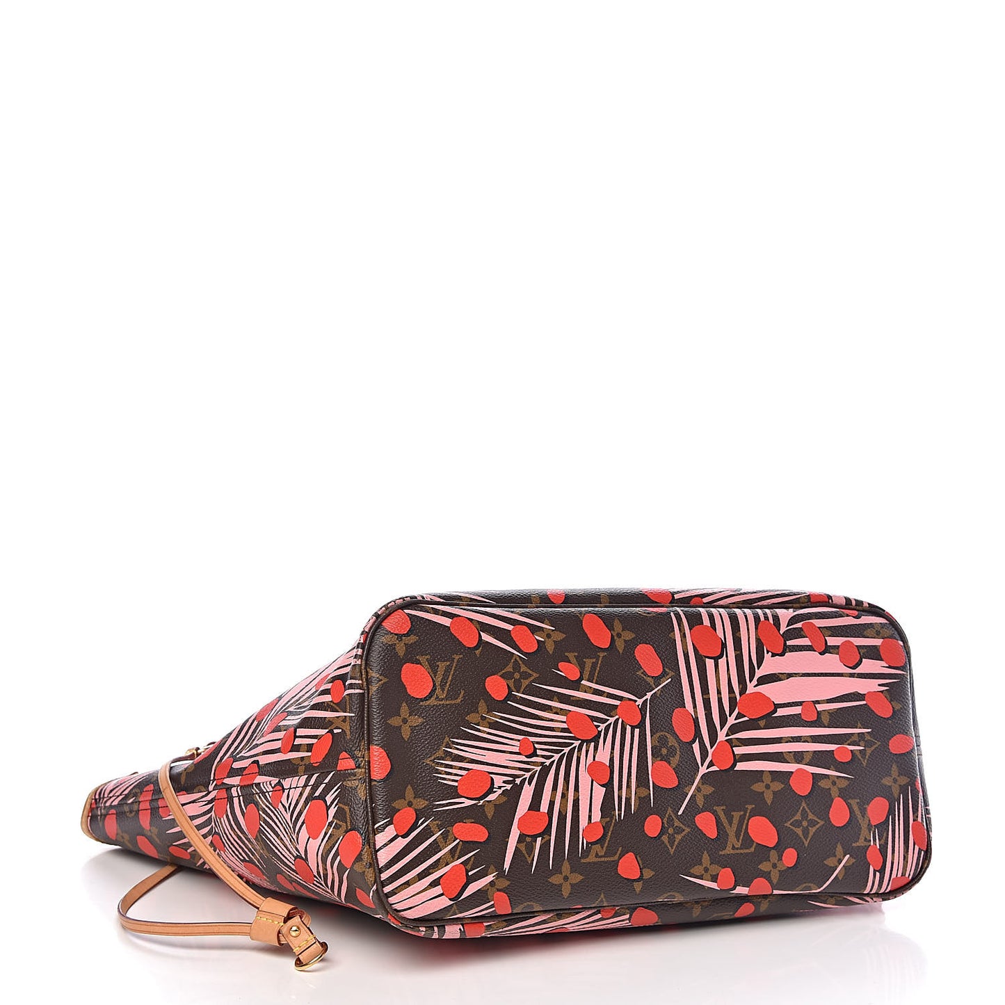 Monogram Jungle Dots Neo Neverfull MM Sugar Pink Poppy