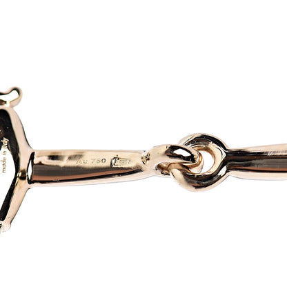 Gucci 18K Yellow Gold Horsebit Bracelet 5 of 6