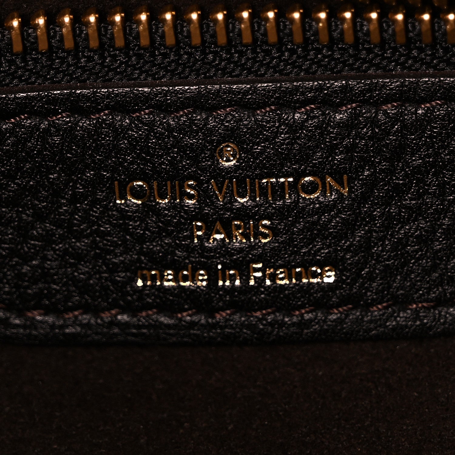 Louis Vuitton Mahina Selene MM Black 7 of 10