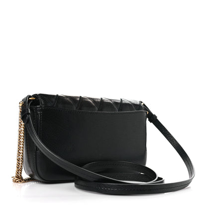 Givenchy Goatskin Quilted GV3 Mini Pocket Convertible Bag Black 3 of 9