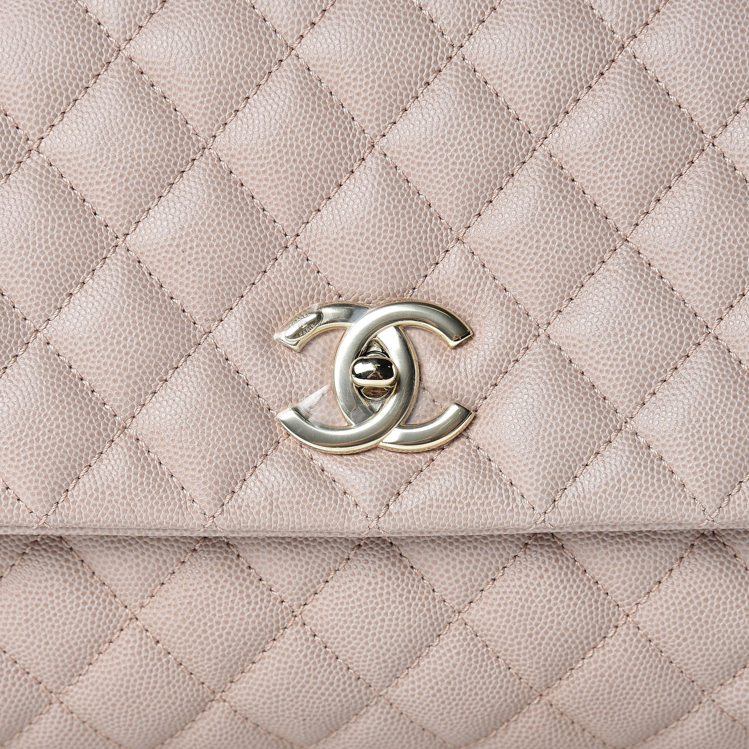 Chanel Caviar Quilted Small Coco Handle Flap Light Pink 8 of 11