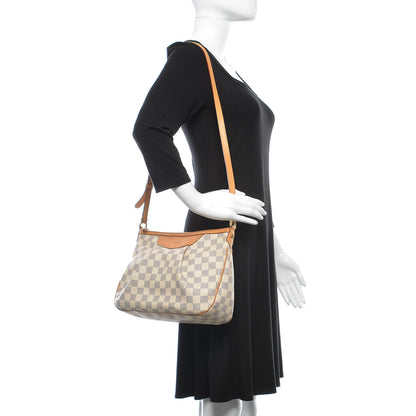 Louis Vuitton Damier Azur Siracusa PM 2 of 13
