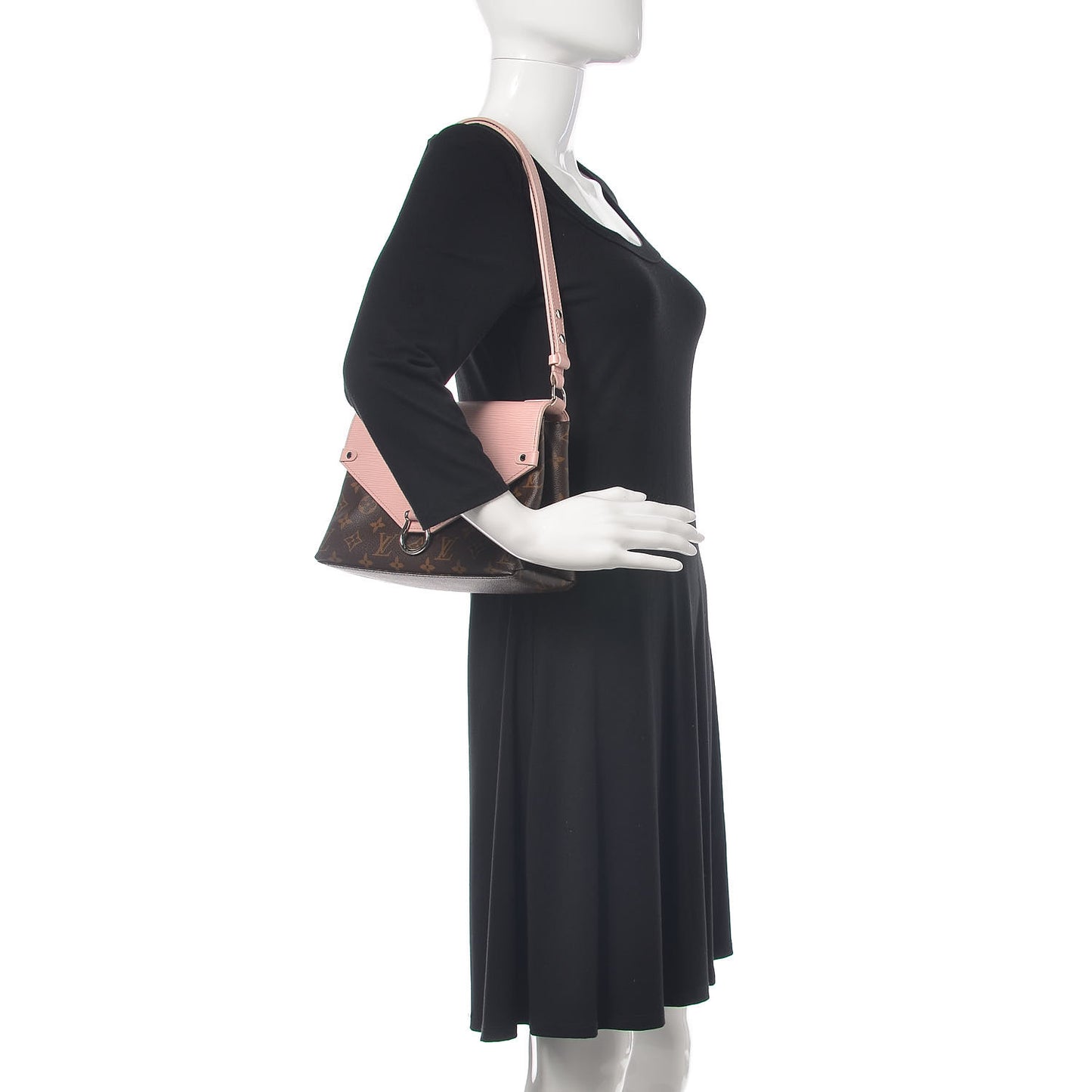 Monogram Epi Saint Michel Rose Ballerine
