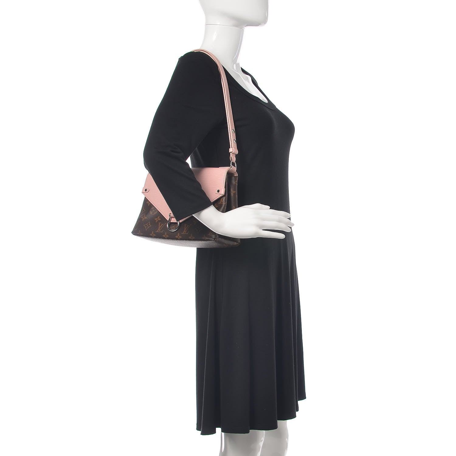 Louis Vuitton Monogram Epi Saint Michel Rose Ballerine 2 of 13
