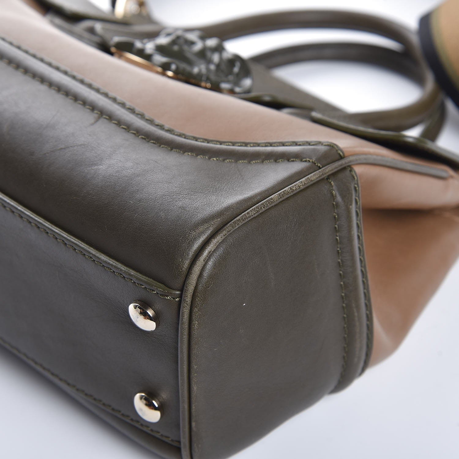Versace Calfskin Medium Palazzo Empire Bag 13 of 15