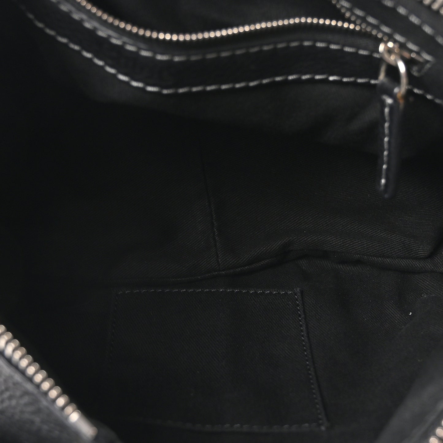 Calfskin Small Paddington Satchel Black