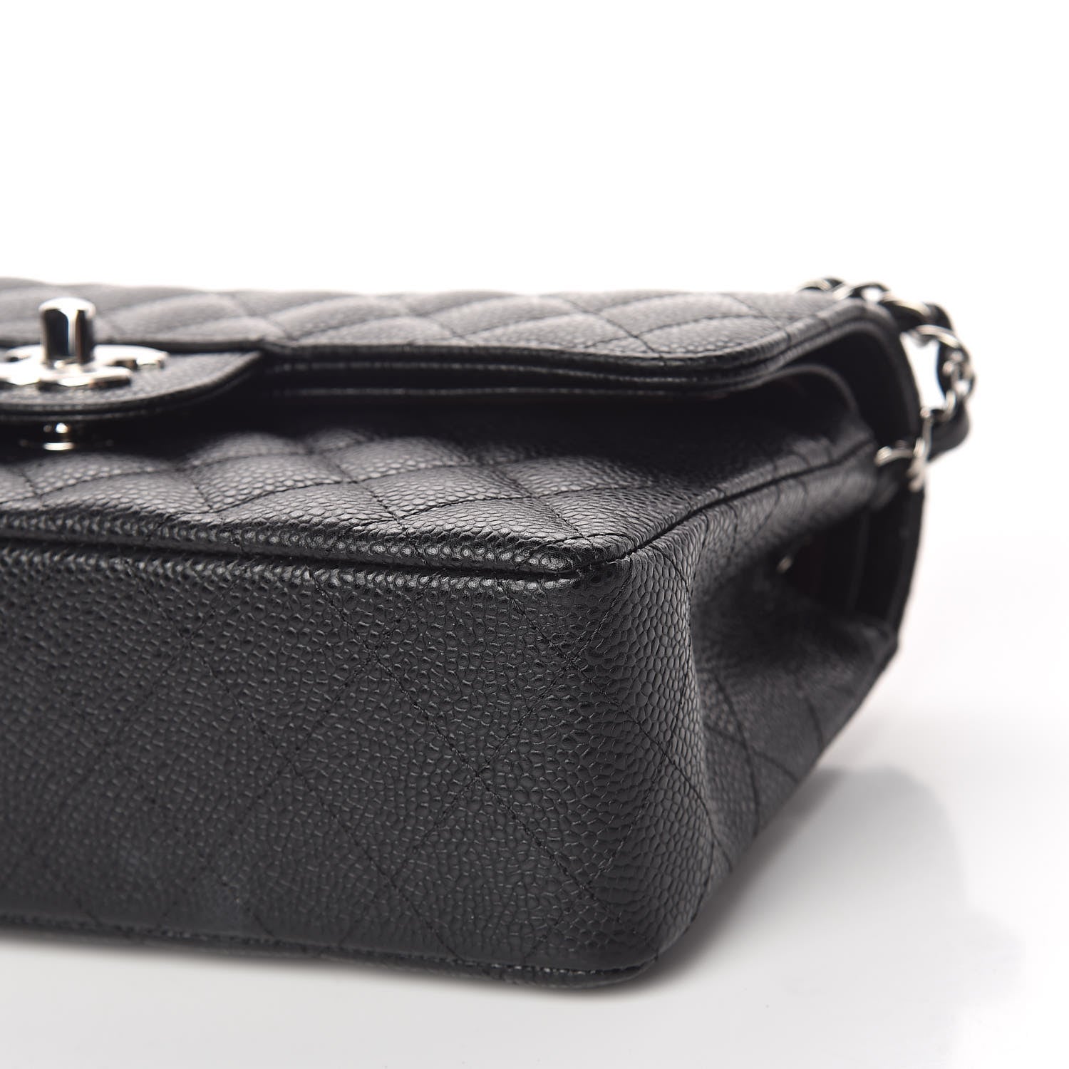 Chanel Caviar Quilted Small Double Flap Black 7 of 11