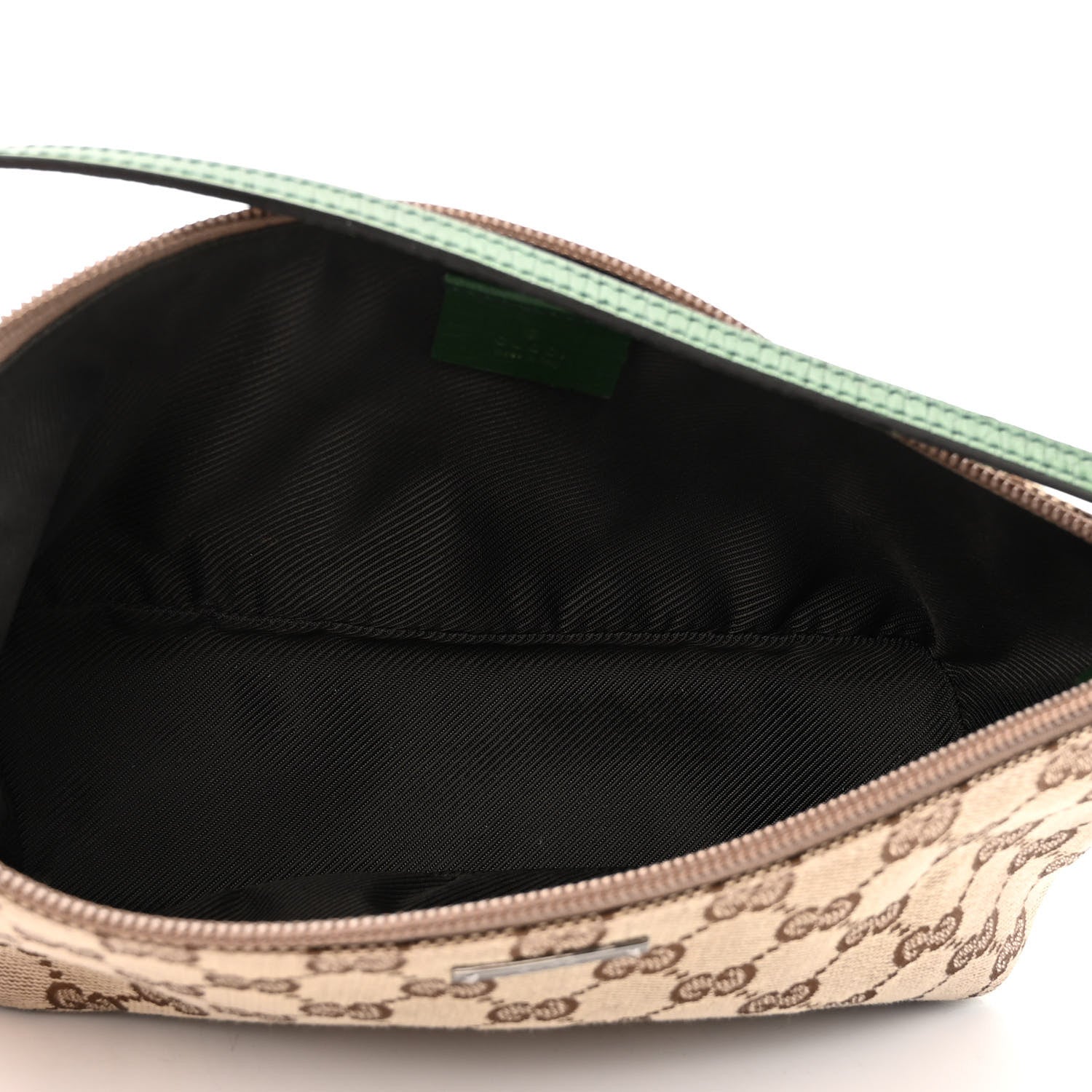 Gucci Monogram Boat Pochette Green 5 of 10