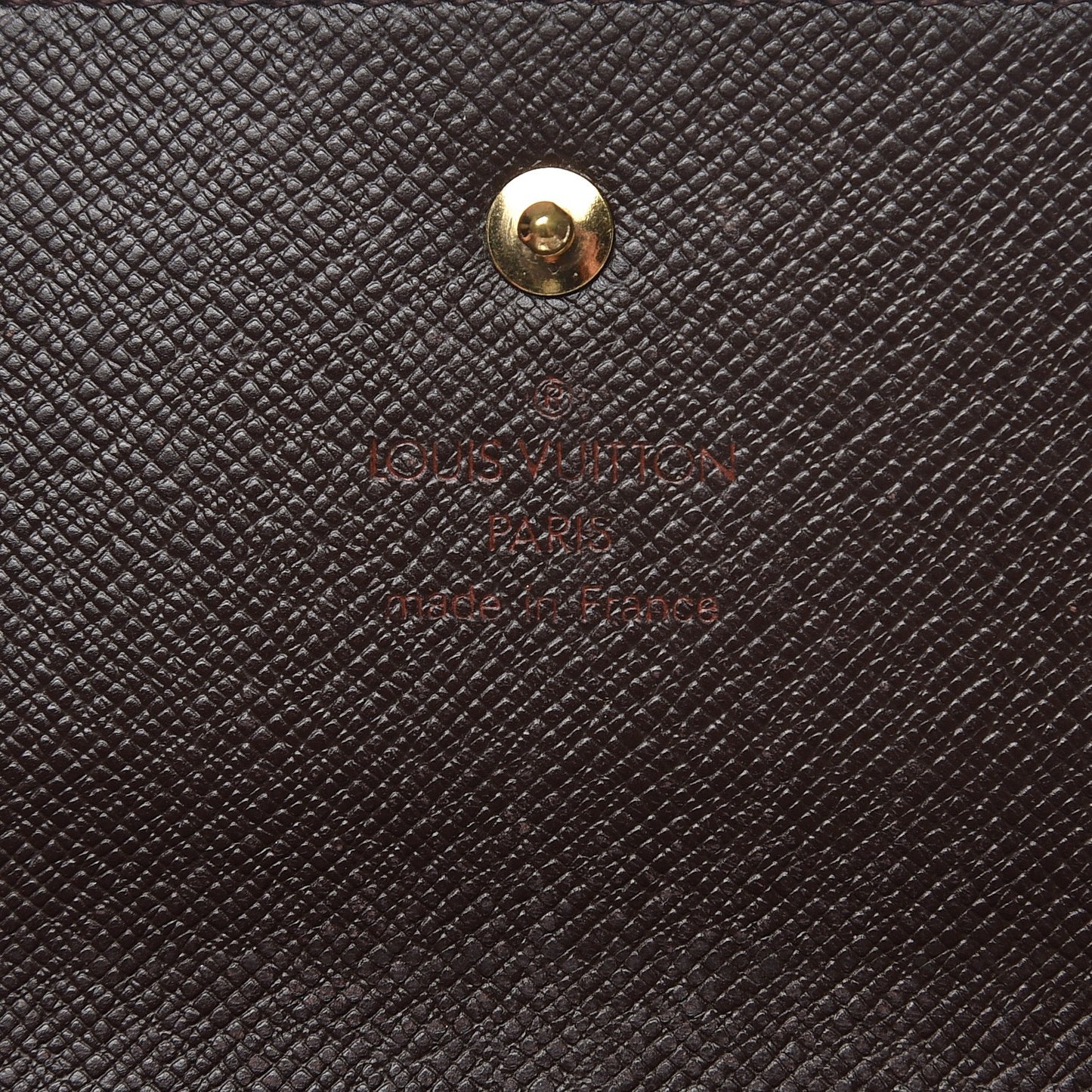 Damier Ebene Porte Tresor International Wallet