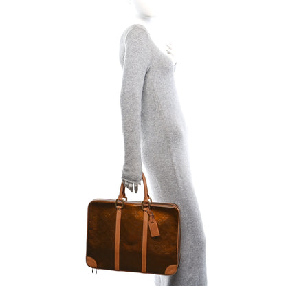 Louis Vuitton Vernis Vandam Briefcase Bronze 2 of 15