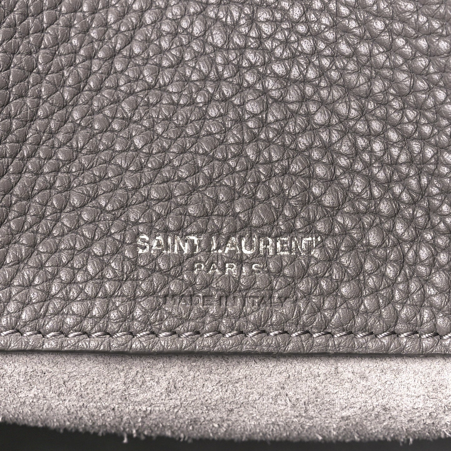 Grained Calfskin Small Supple Sac De Jour Earth