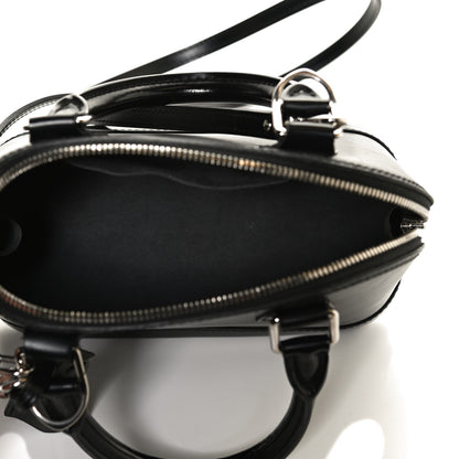 Louis Vuitton Epi Alma BB Black 6 of 12