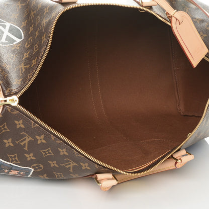 Louis Vuitton Monogram World Tour Keepall Bandouliere 50 5 of 7