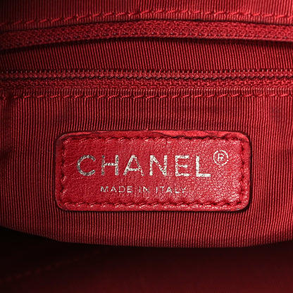 Chanel Glazed Calfskin Quilted Beijing Backpack Black 6 of 9