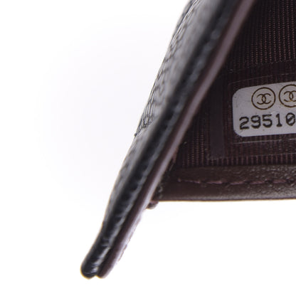 Chanel Caviar Quilted Compact Flap Wallet Black 8 of 9